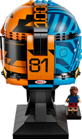 LEGO® Editions McLaren Mastercard F1® Team Oscar Piastri hjälm – F1® prydnad – Uppvisningsset – 43017