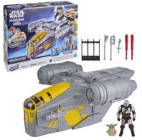 Star Wars ActionVerse Mandalorian Razor Crest Playset