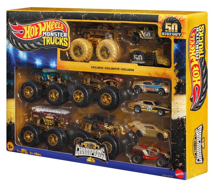 Monster Trucks Bigfoot Trophy Champions -Setti