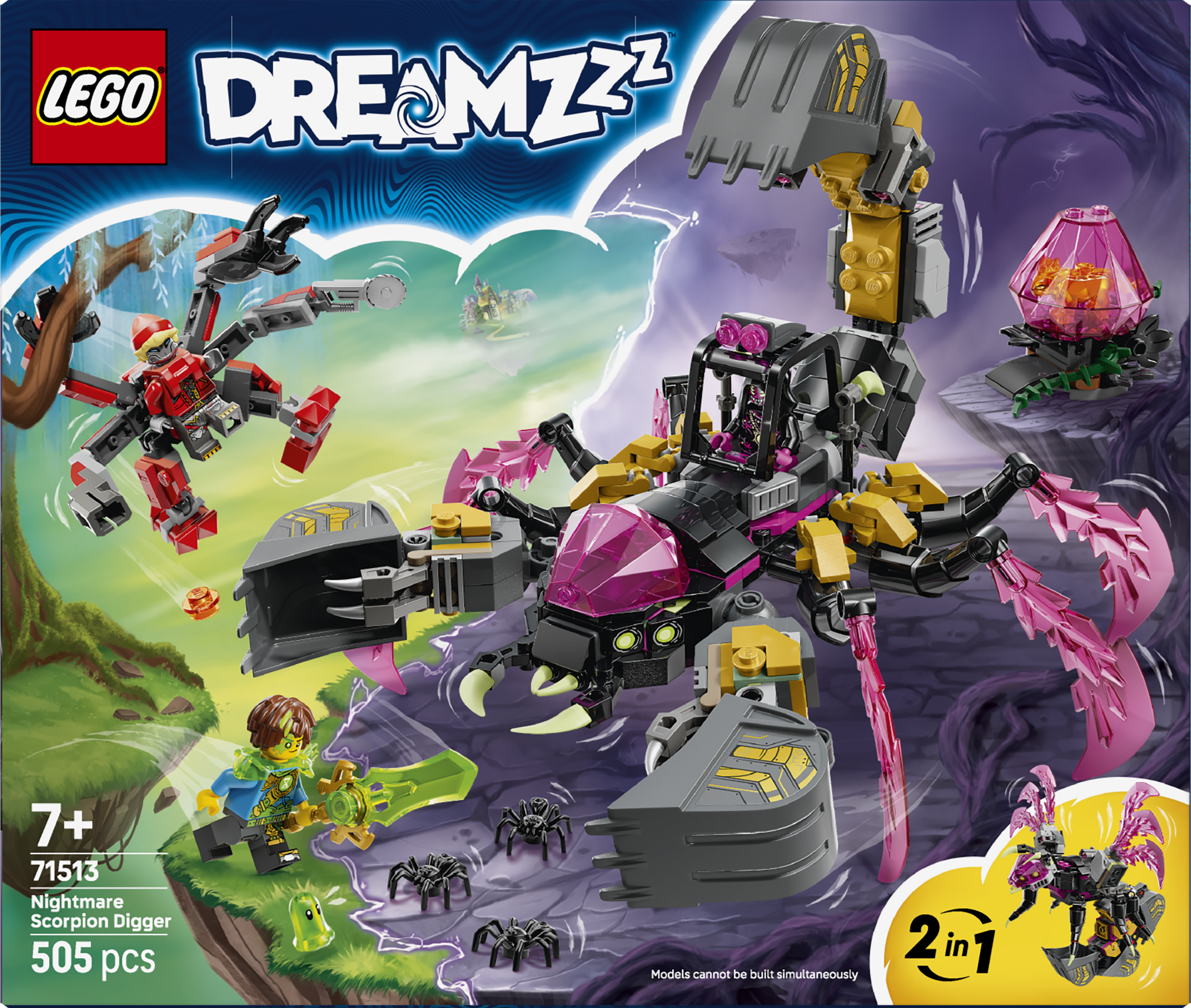 LEGO® DREAMZzz™ Mardrömmarnas skorpiongrävare Byggleksak 71513