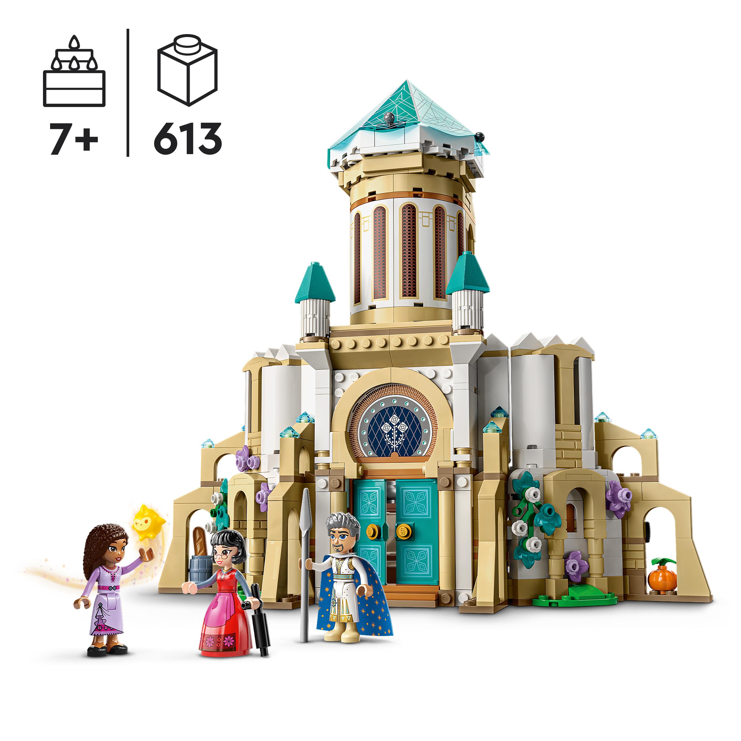 LEGO® | Disney Kung Magnificos slott 43224 Bygg- och lekset (613 delar)