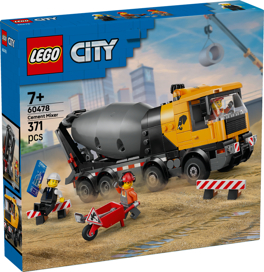 LEGO® City Cementblandare Byggleksak för barn 60478