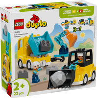 LEGO® DUPLO® Town 3 i 1 Byggfordon Leksaker 10475