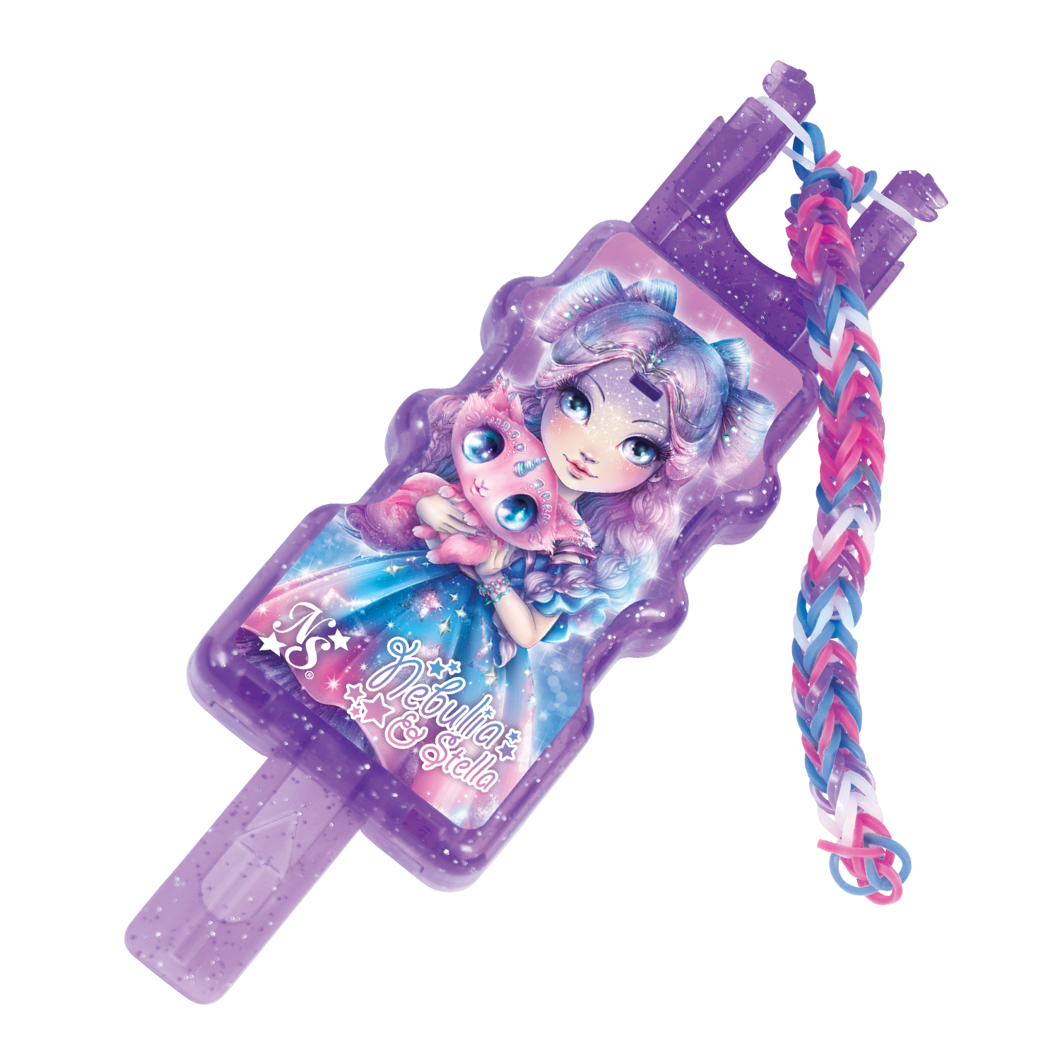 Nebulous Stars Rainbow Loom Charmset