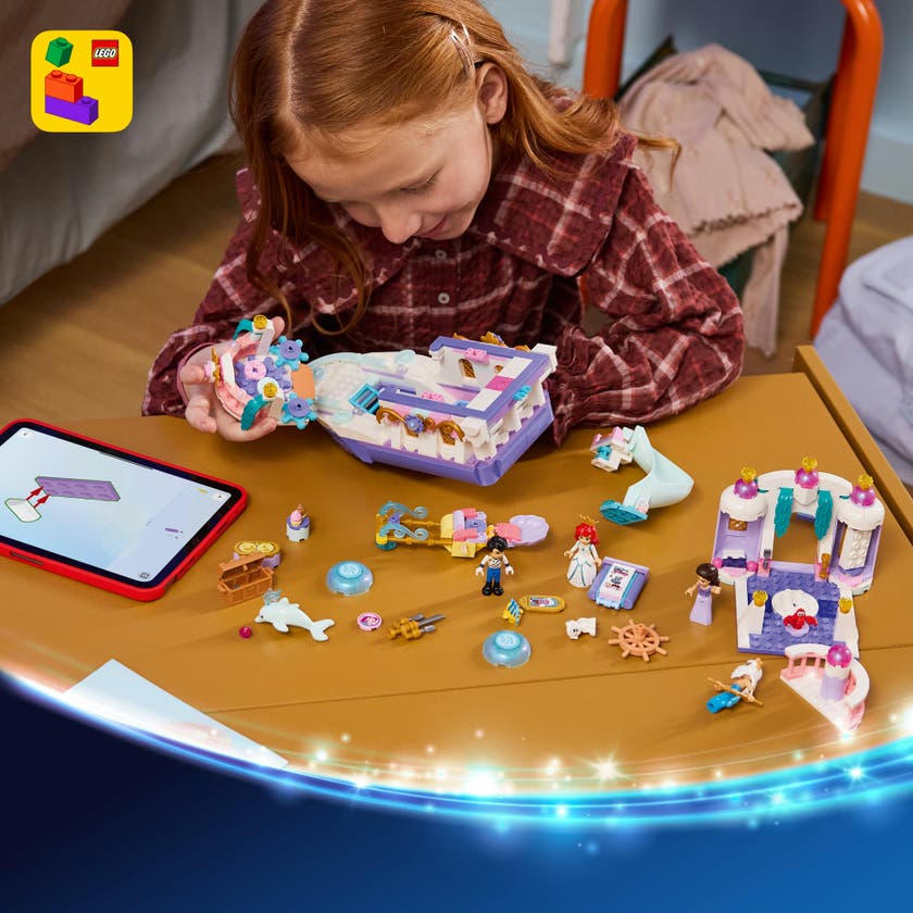 LEGO® │ Disney Princess Ariels kungliga bröllopsbåt 43299