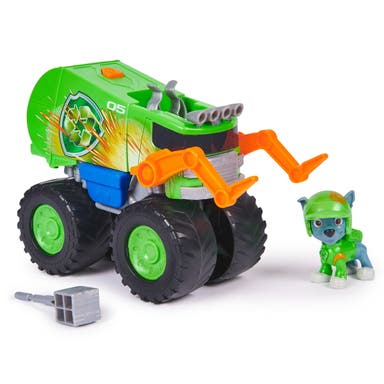 WEBBFYND Paw Patrol, Rescue Wheels Themed Vehicles, Rocky
