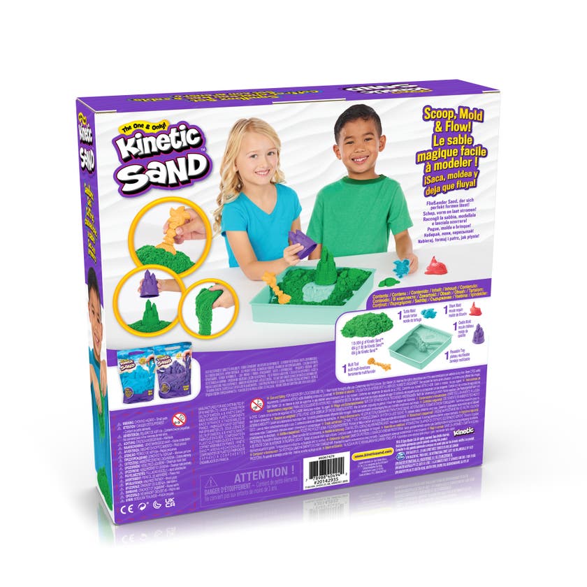 Kinetic Sand, Sandbox Set – grön