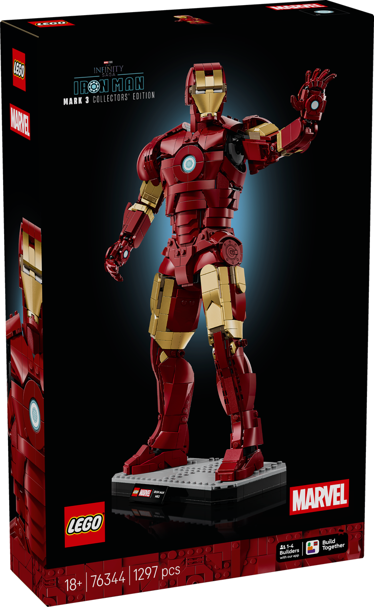 LEGO® | Marvel Iron Man Mark 3 – samlarutgåva 76344