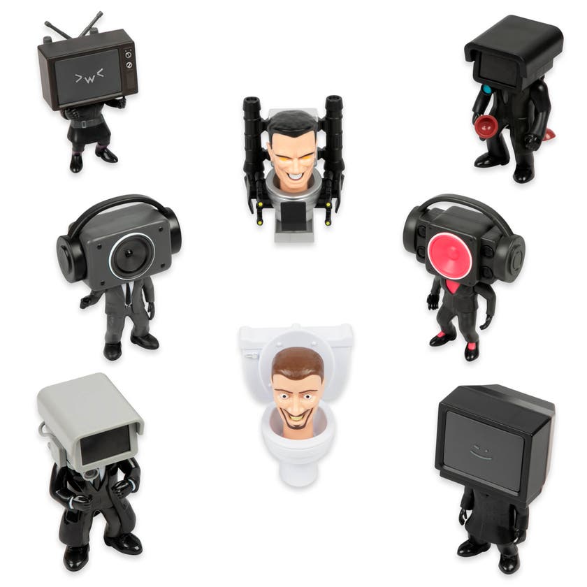 Skibidi Toilet Mini Mystery Figures ASS CDU