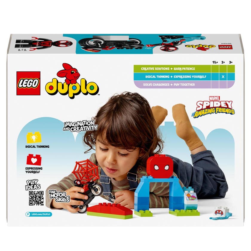 LEGO DUPLO Marvel 10424, Spins motorcykeläventyr