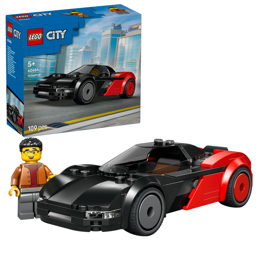 LEGO® City Elsuperbil Byggset med minifigur 60486