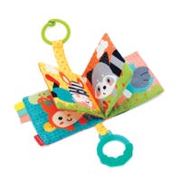 Infantino, Link & Squeak Animal Crinkle Book