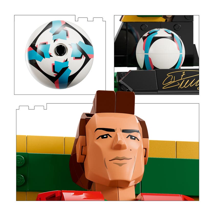 LEGO® Editions Cristiano Ronaldo – fotbollslegend Set 43016