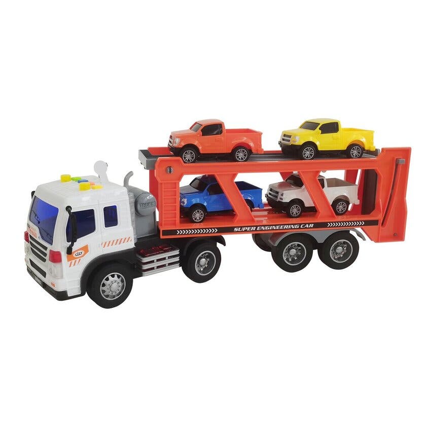 Rapid Speed, Långtradare med bilar