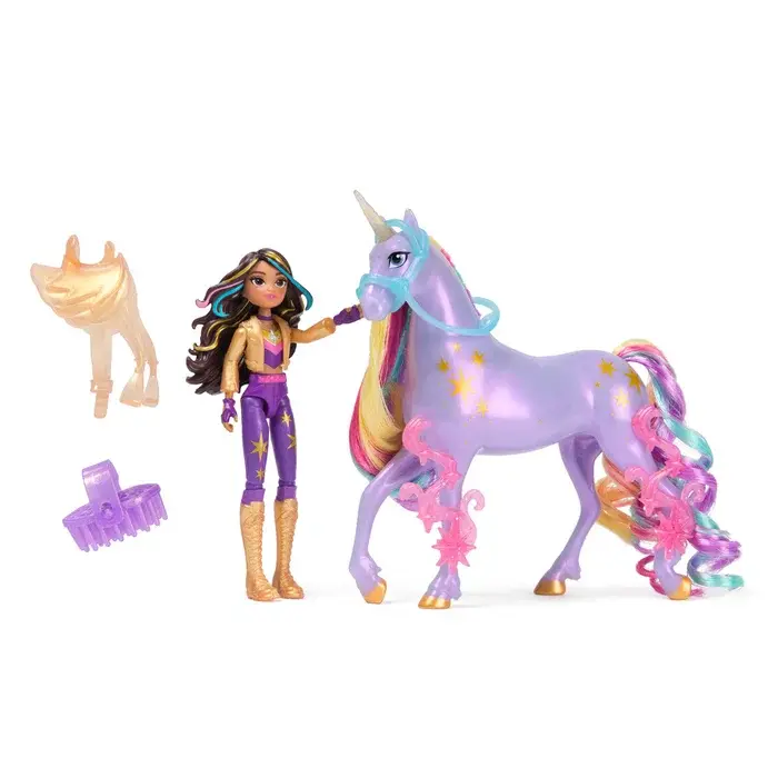 Unicorn Academy Doll & Unicorn V2 -Sophia&Wildstar