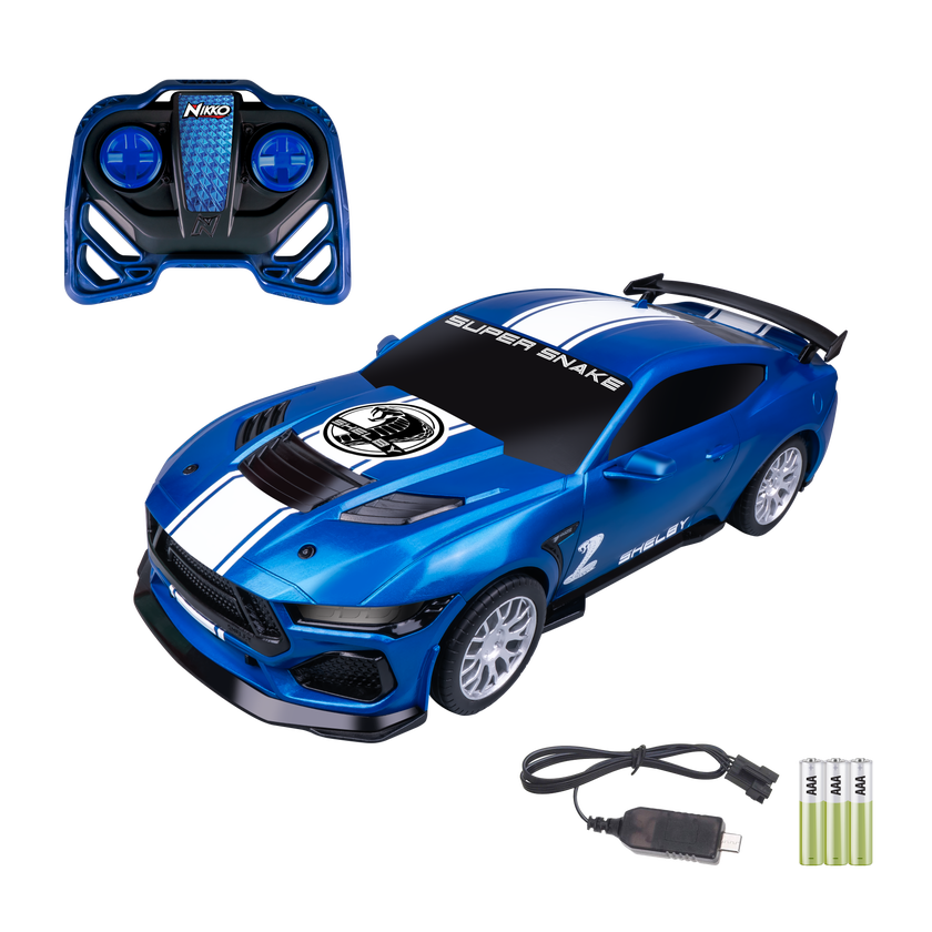 NIKKO Shelby Super Snake RC 1:10 blå