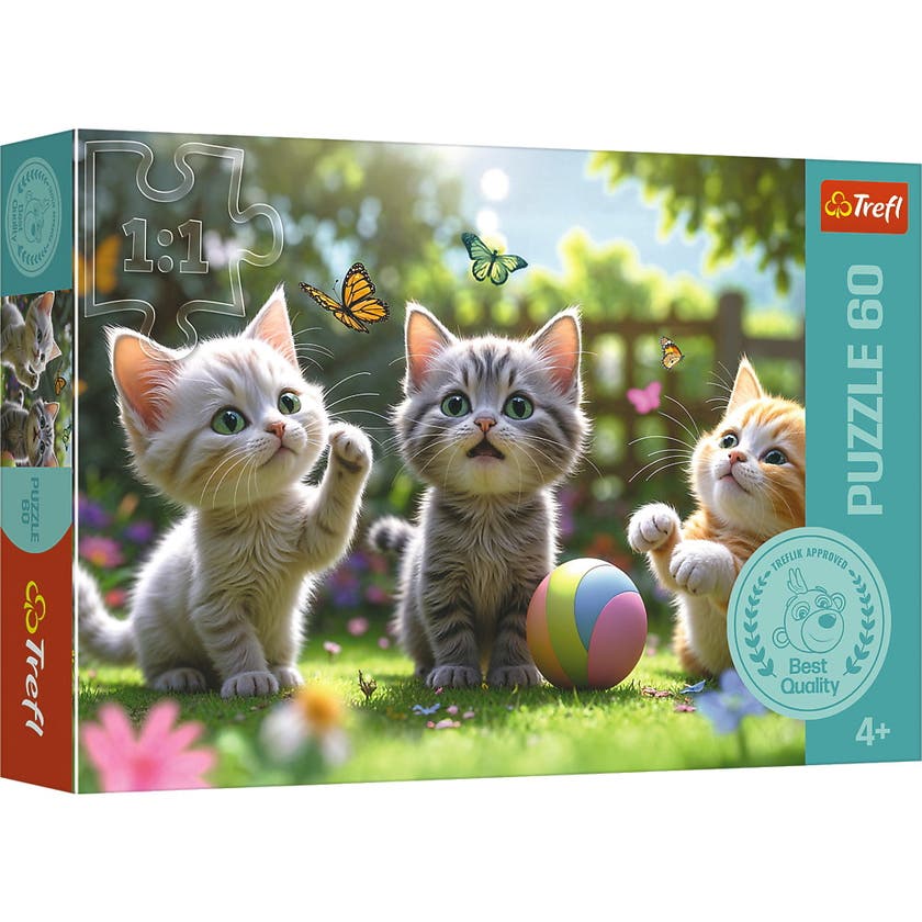 Trefl Pussel Three Kittens 60 bitar