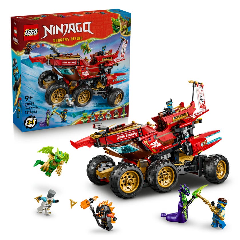 LEGO® NINJAGO® Landgåvan Fordonsleksak 71869