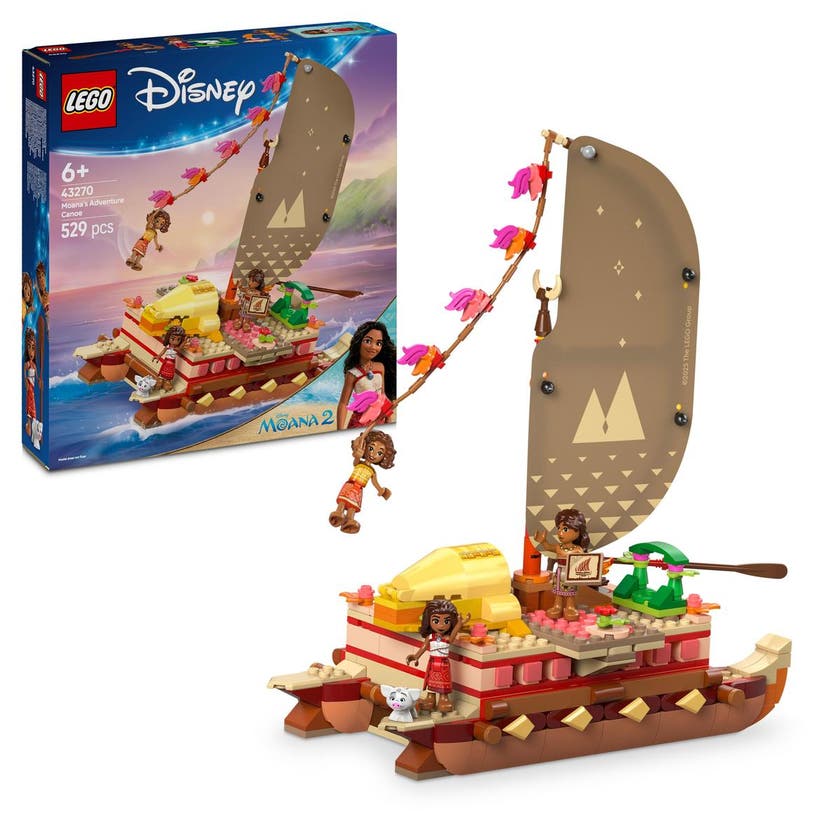 LEGO Disney Princess 43270, Vaianas äventyrskanot