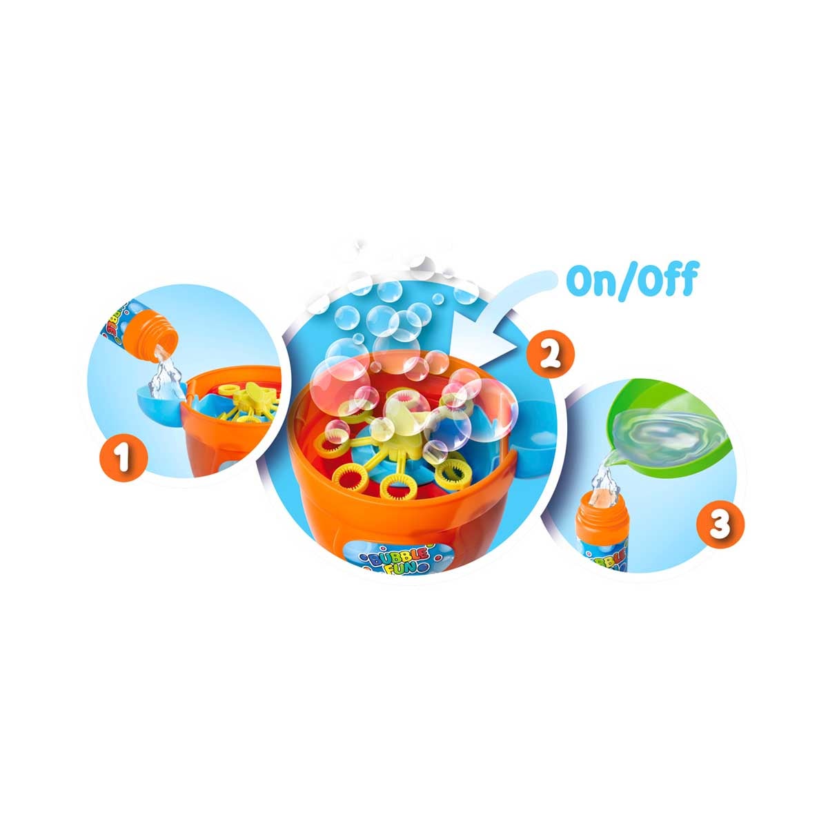 Wind&Water, Såpbubbelmaskin 120 Ml 17 cm