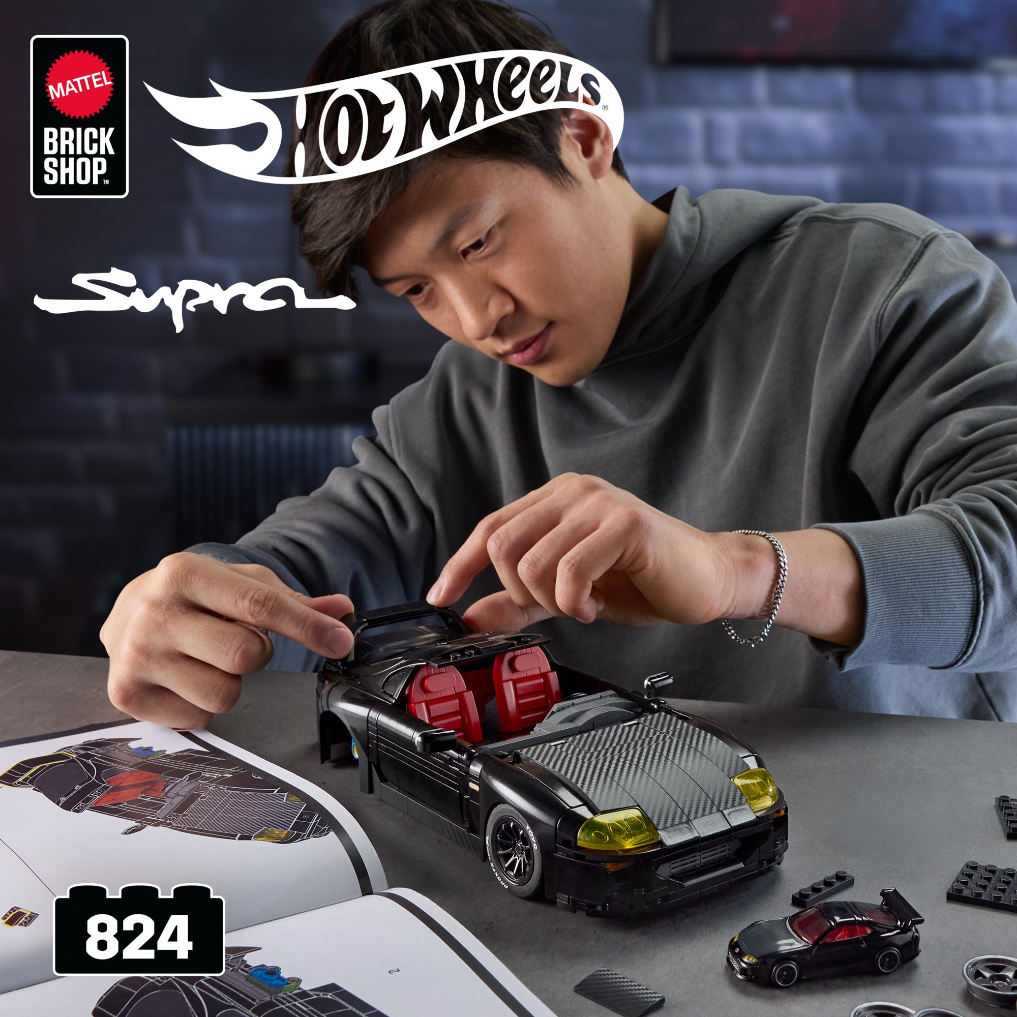 Brick Shop Hot Wheels Toyota Supra MKIV Byggset