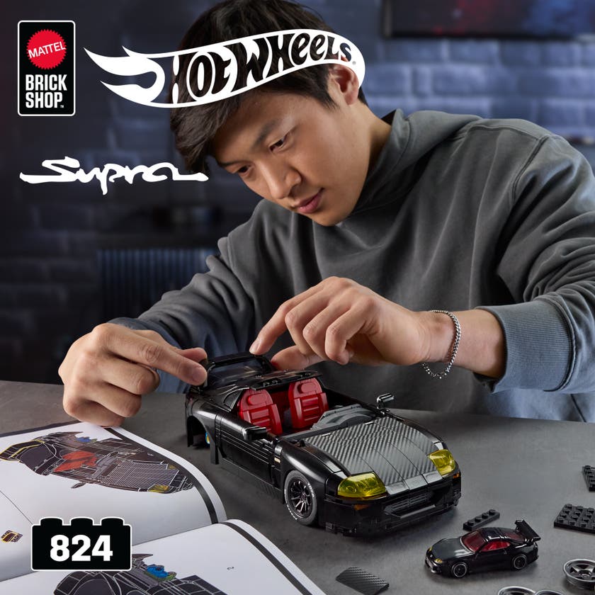 Brick Shop Hot Wheels Toyota Supra MKIV Byggset