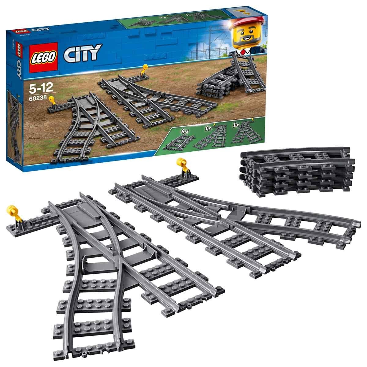LEGO City Trains 60238, Växlar