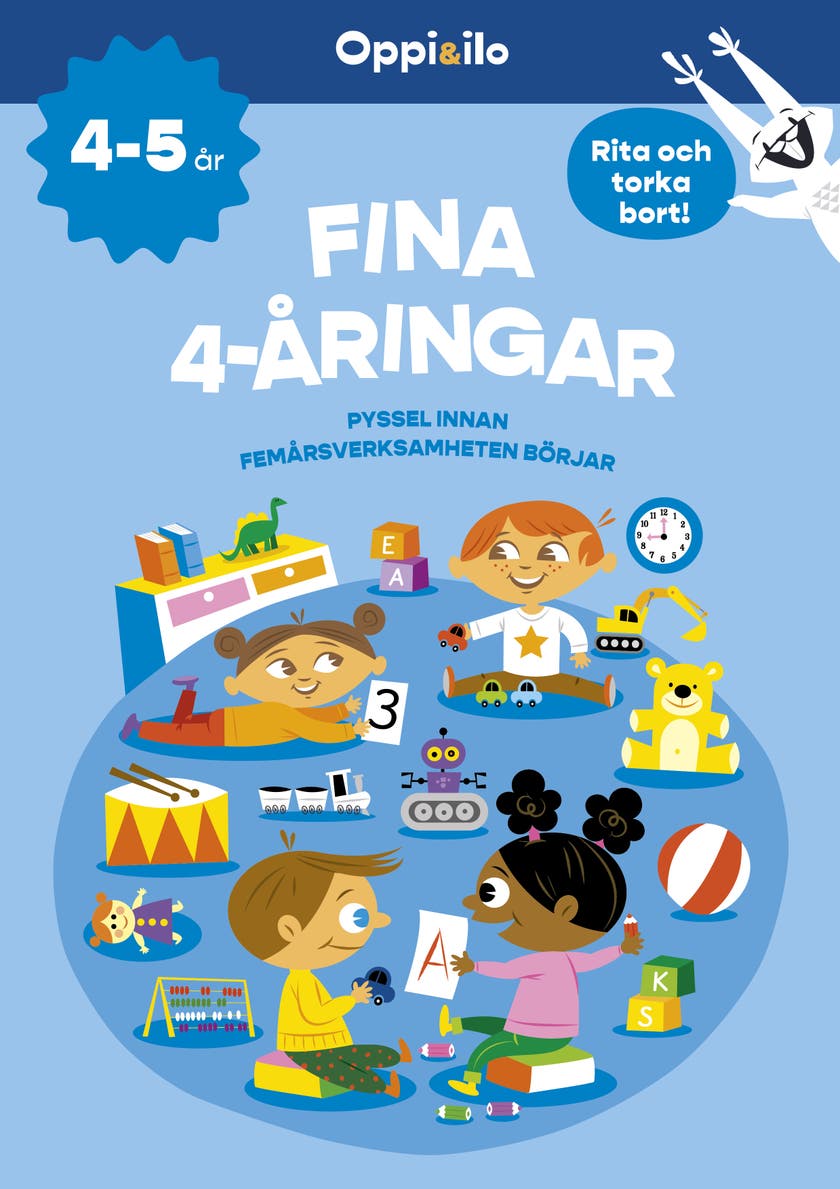 Fina 4-åringar -pysselbok 4-5 år