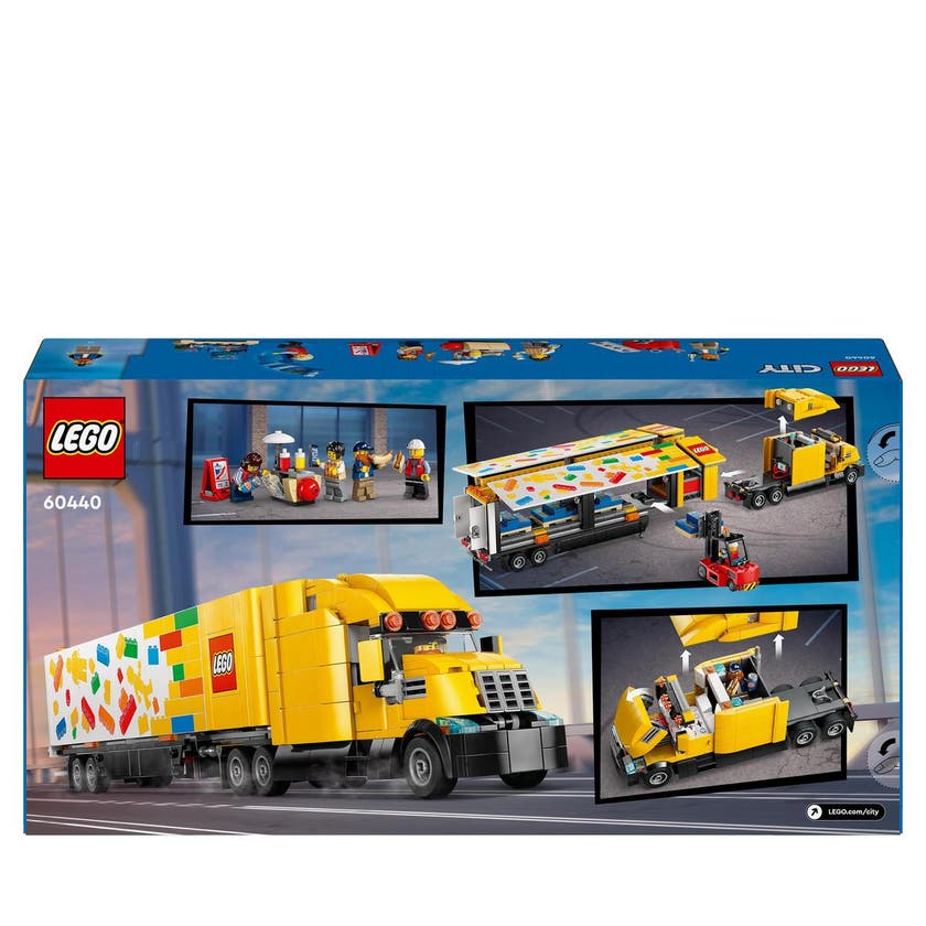 LEGO City 60440, Gul långtradare