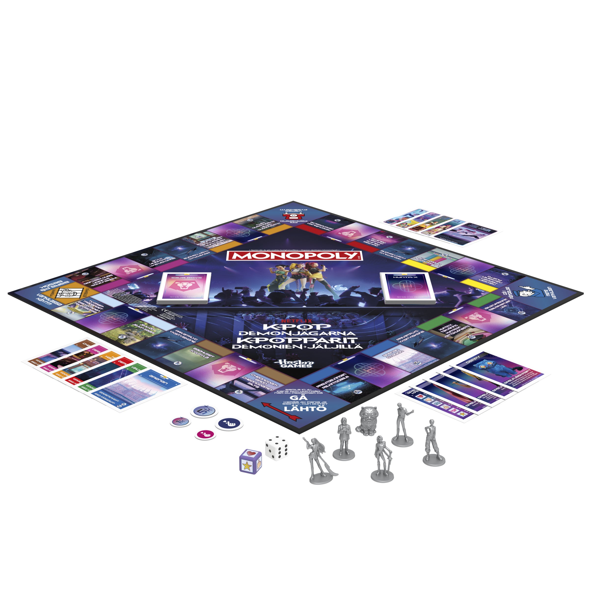 Hasbro Monopoly K-pop Demon Hunters