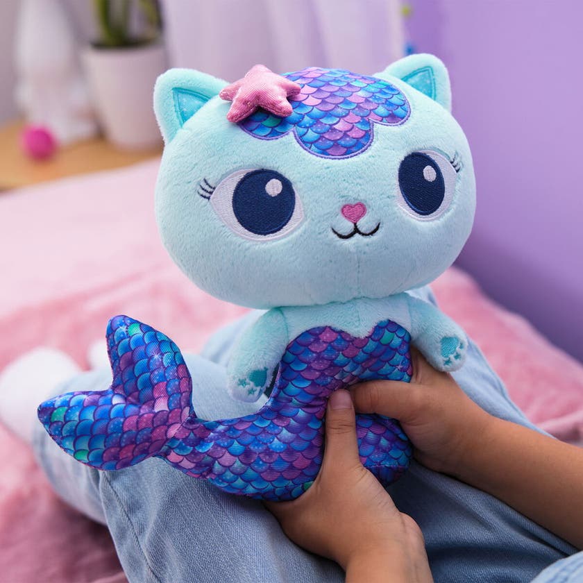 Gabbys Dockskåp – MerCat Deluxe Mjukisdjur, 25 cm