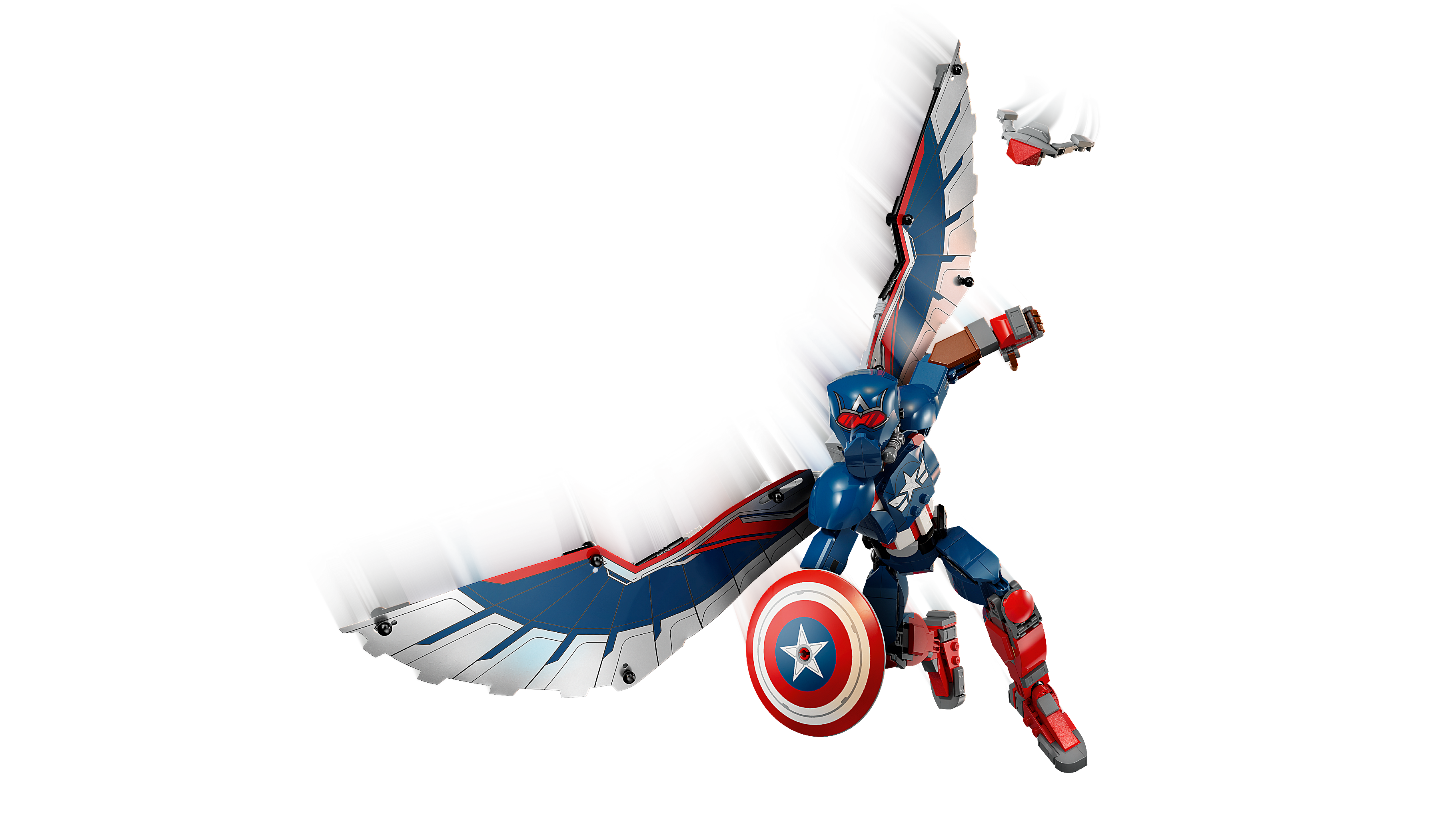 LEGO® Marvel Byggfigur – Nya Captain America Byggbar leksak 76296