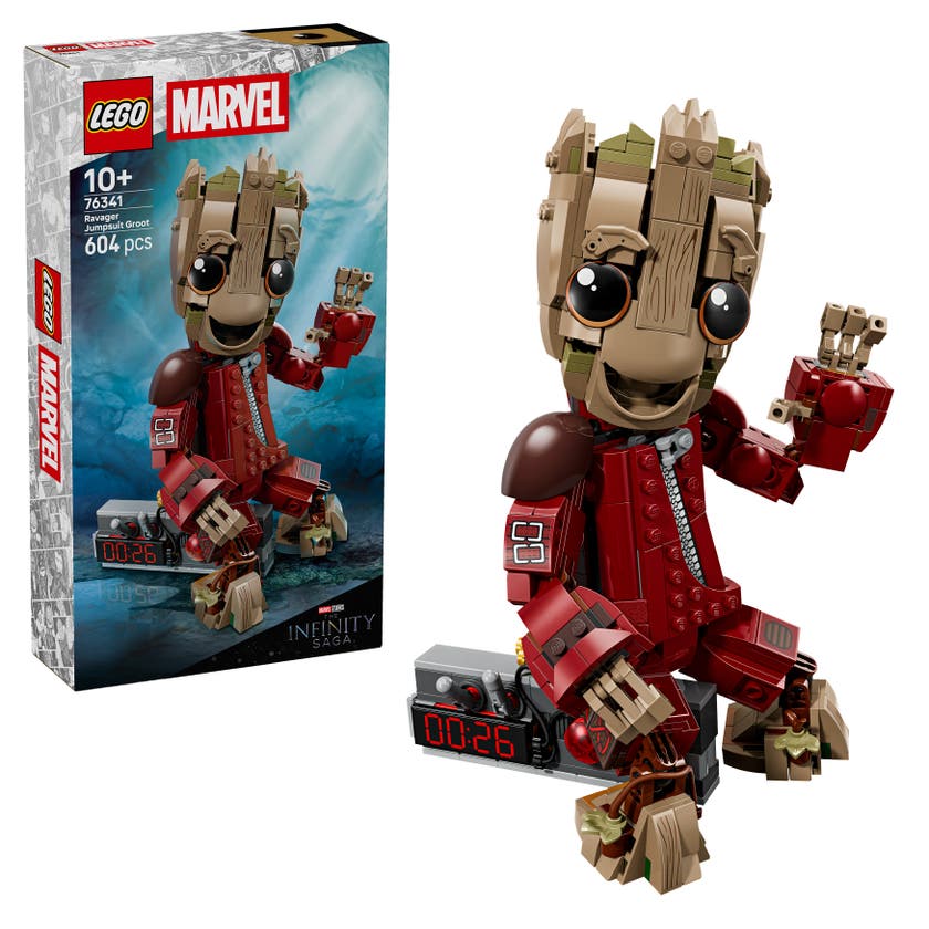 LEGO® | Marvel Groot i Ravager-kläder Byggleksak 76341