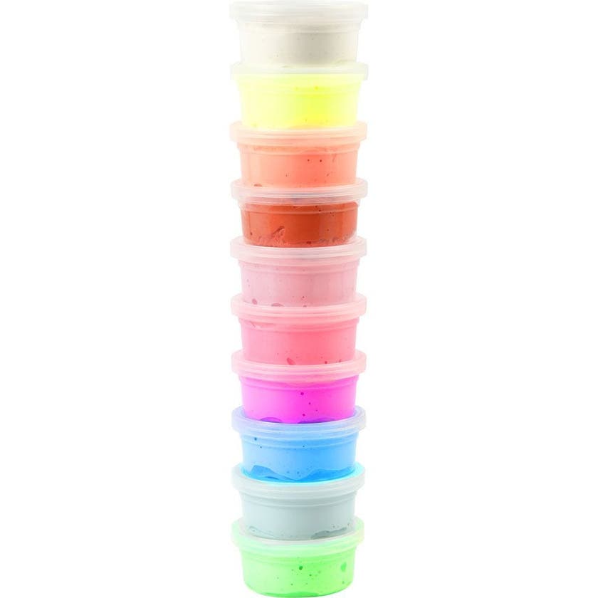 Silk Clay®, mixade färger, Basic 2, 10x40 g