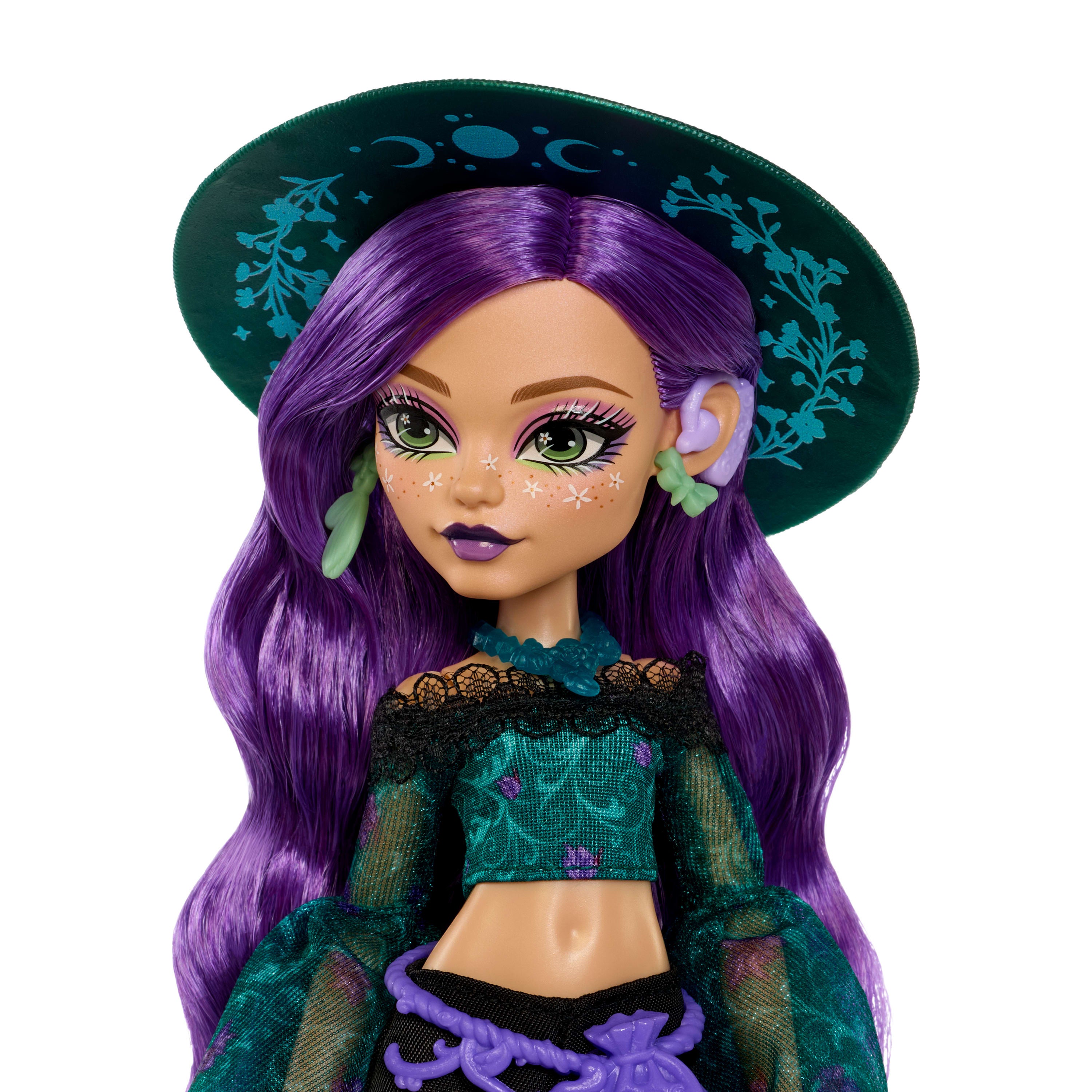 Monster High Willow Thorne Naturhäxa-docka med tillbehör