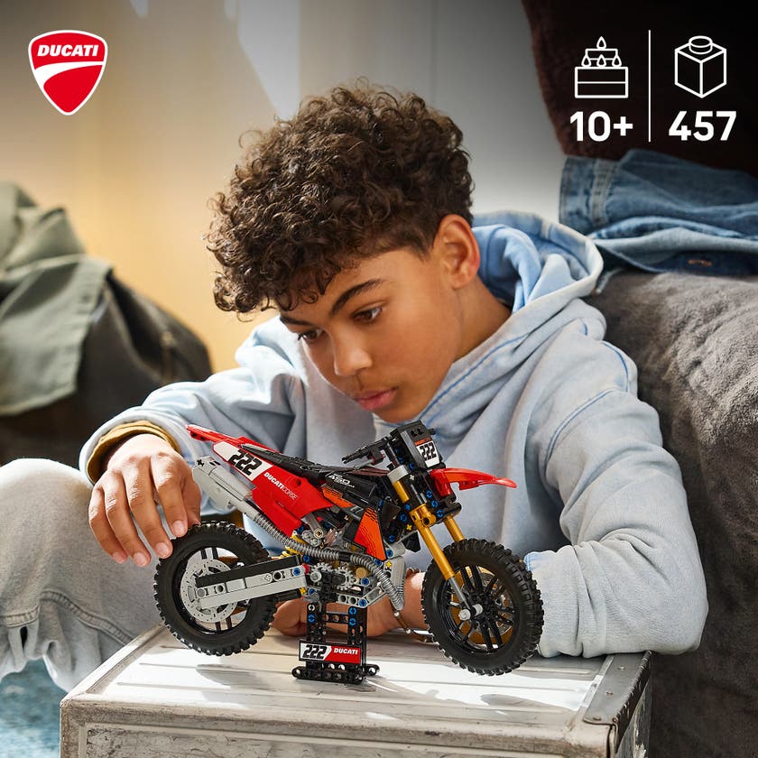 LEGO® Ducati Desmo450 MX Factory Motorcykel 42238