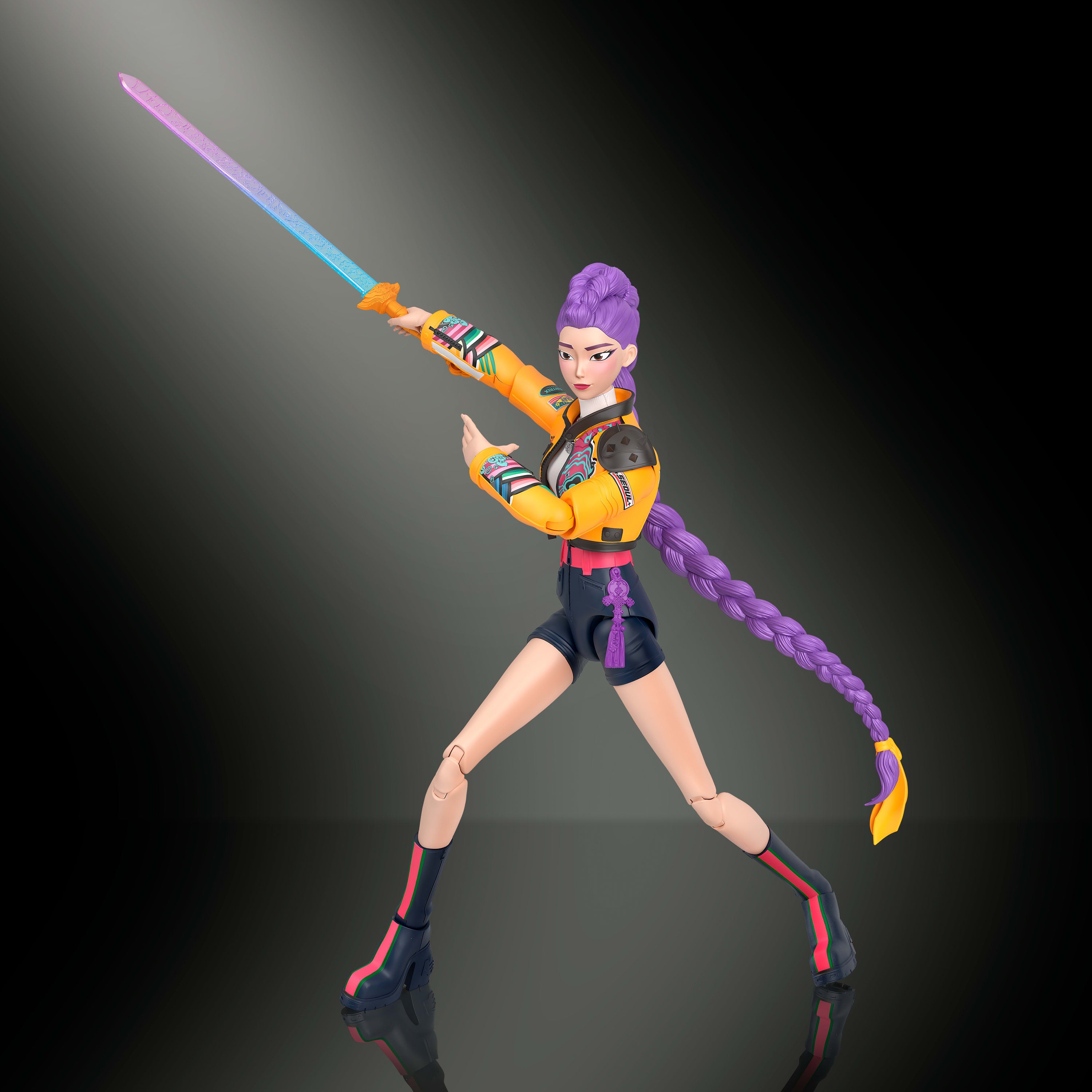 K-Pop Demon Hunters Rumi actionfigur 15 cm