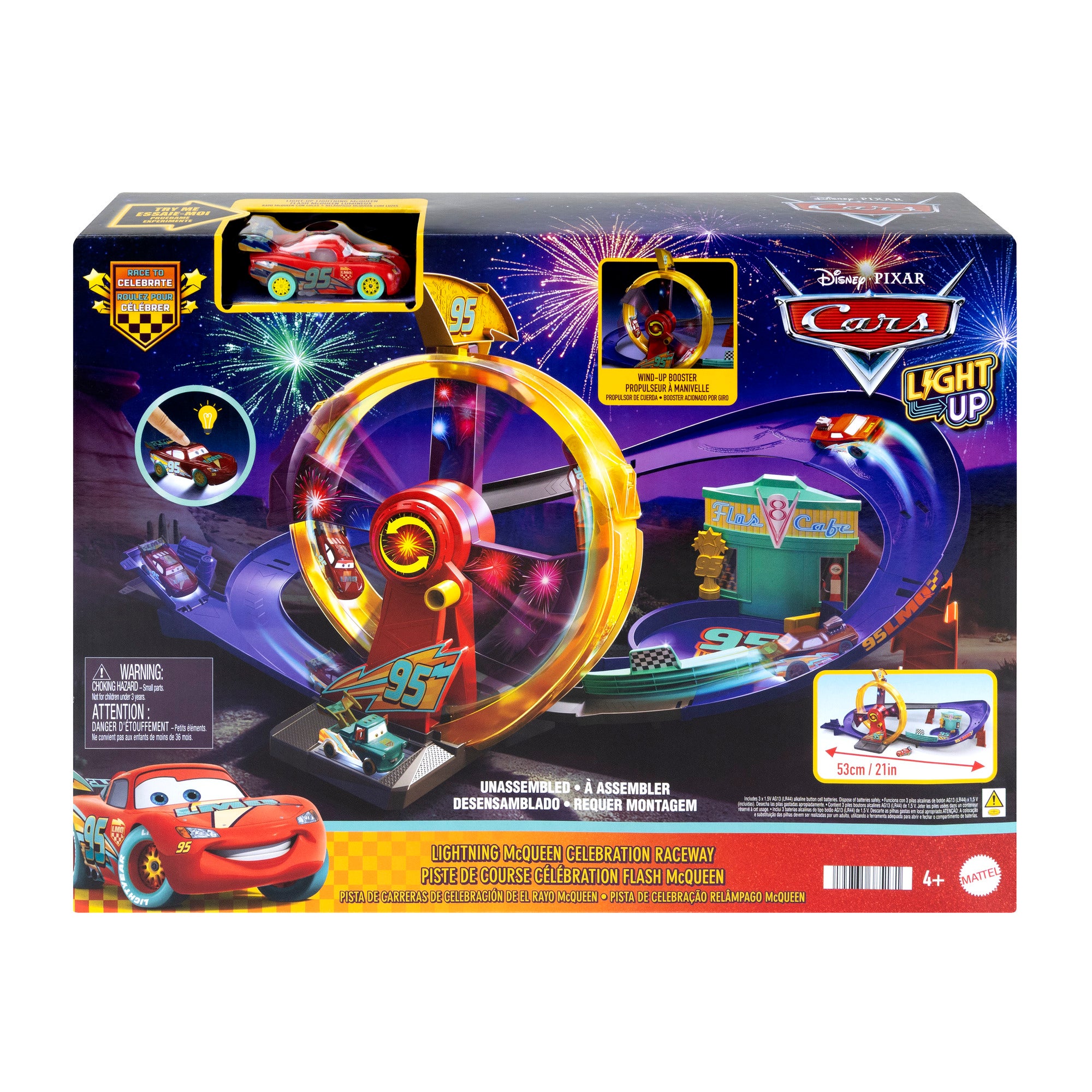 Disney Cars Blixten McQueens Racerbana