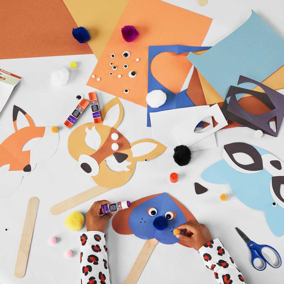 Elmer's 22 gram Disappearing Purple Glue stick