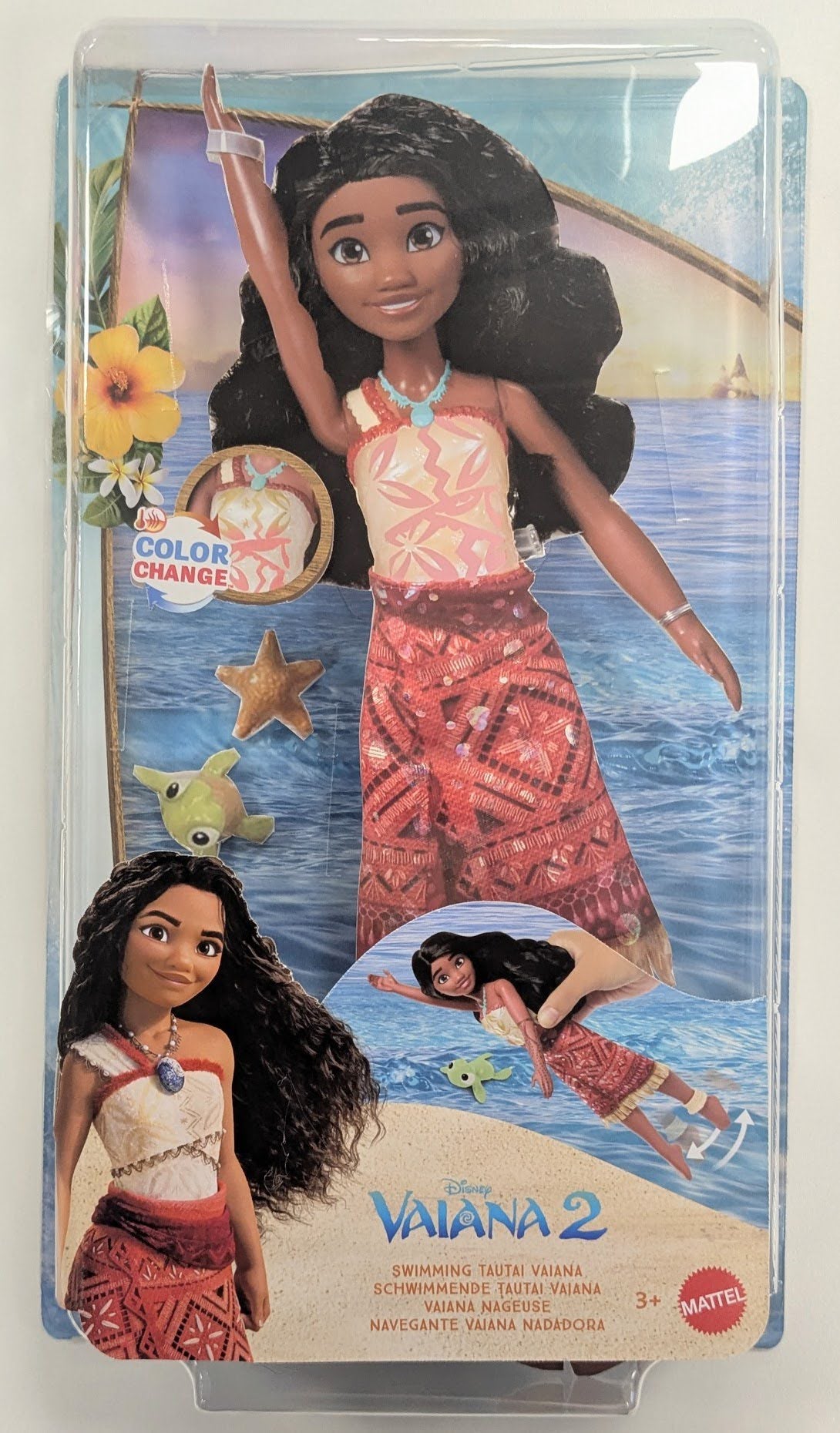 Disney Vaiana 2 Swimming Vaiana