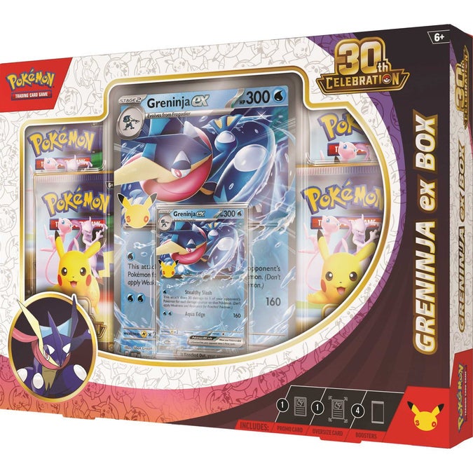 Pokémon TCG 30th Celebration EX Box Greninja