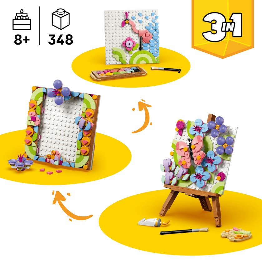 LEGO® Creator 3-i-1 Målning med blomsterkonst 31390