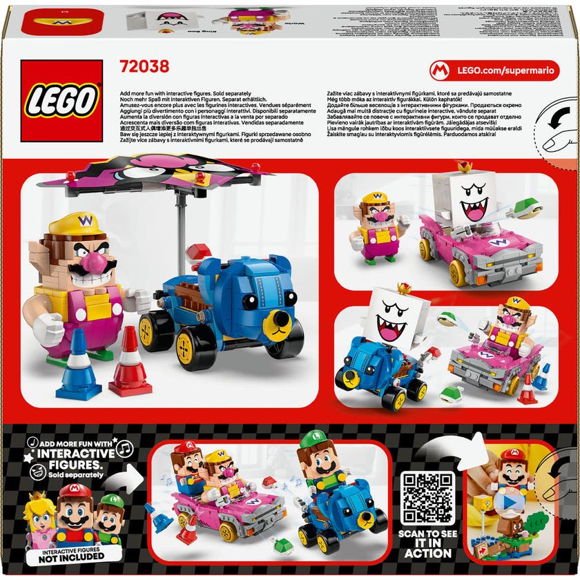 LEGO Super Mario 72038, Mario Kart™ – Wario & King Boo