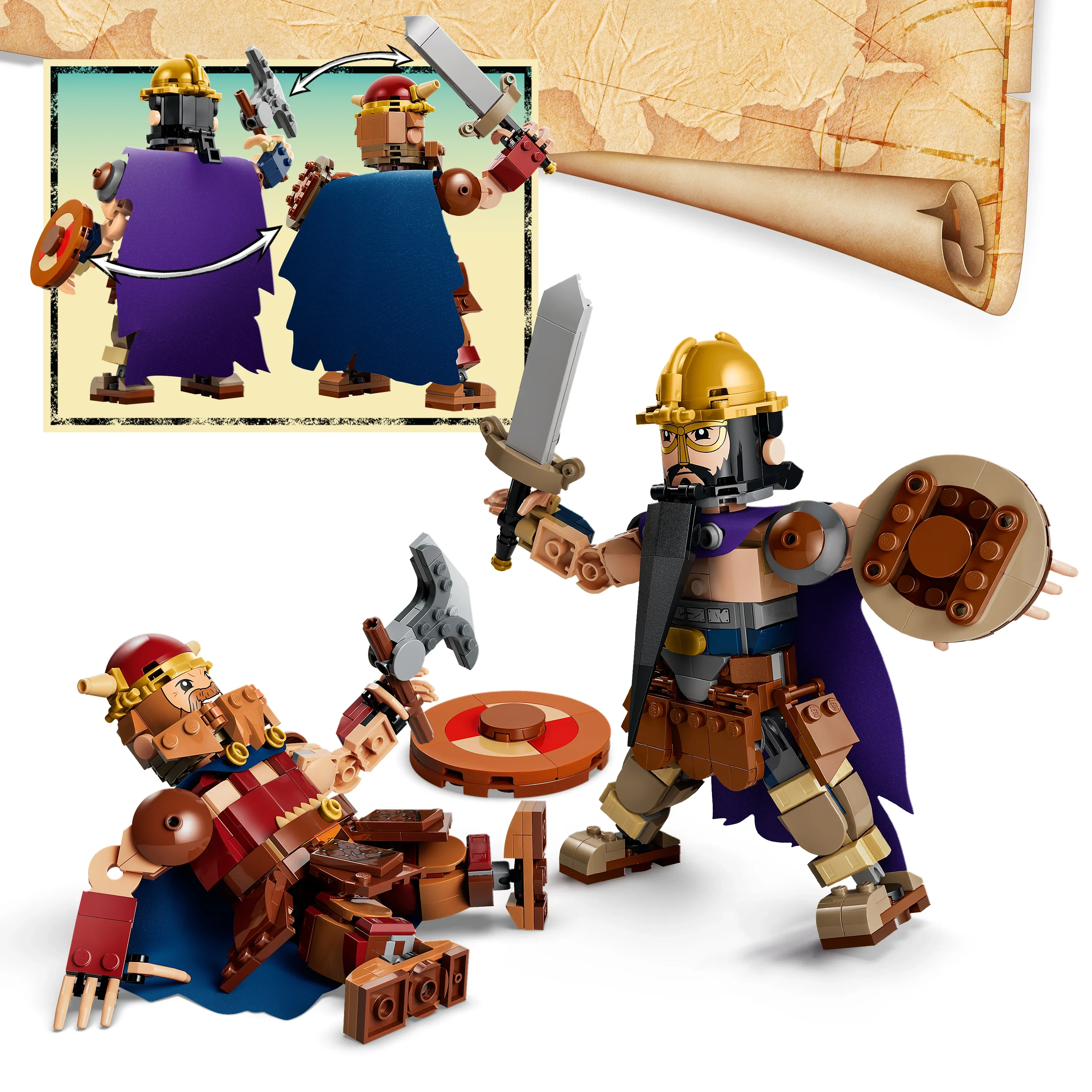 LEGO® ONE PIECE, Dorry mot Brogy 75644