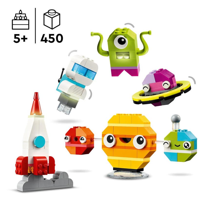 LEGO Classic 11037, Kreativa planeter