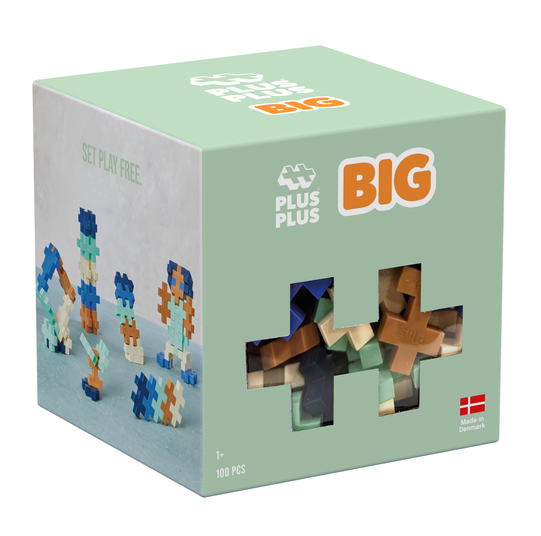 Plus-Plus BIG Breeze / 100 pcs