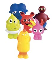 Teddykompaniet, Babblarna- Plastfigurer, BD Mix, 6 ol.