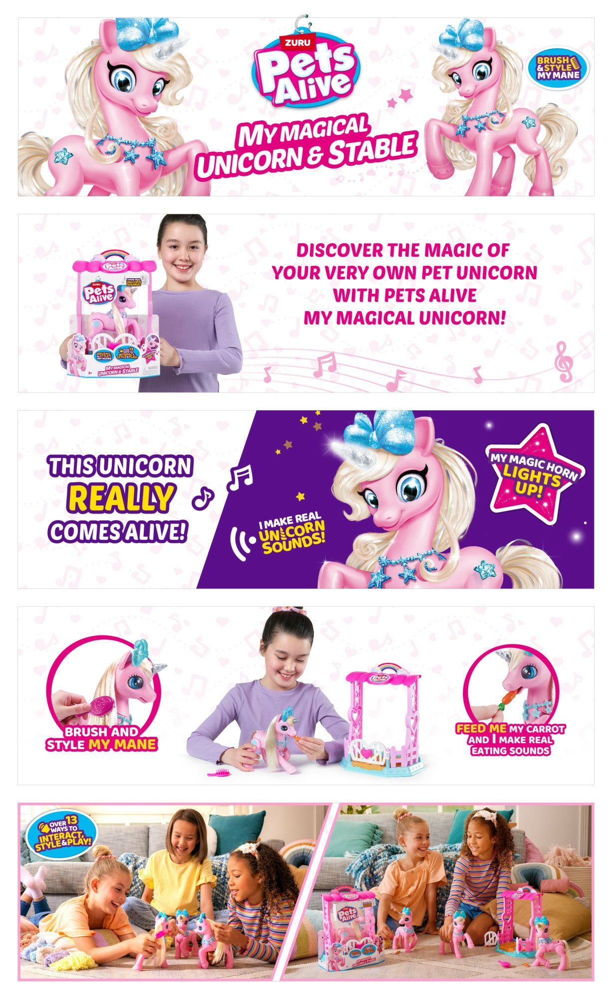 Pets Alive, Unicorn