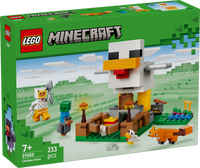 LEGO® Minecraft® Hönsgård - Byggleksak med speltema 21585