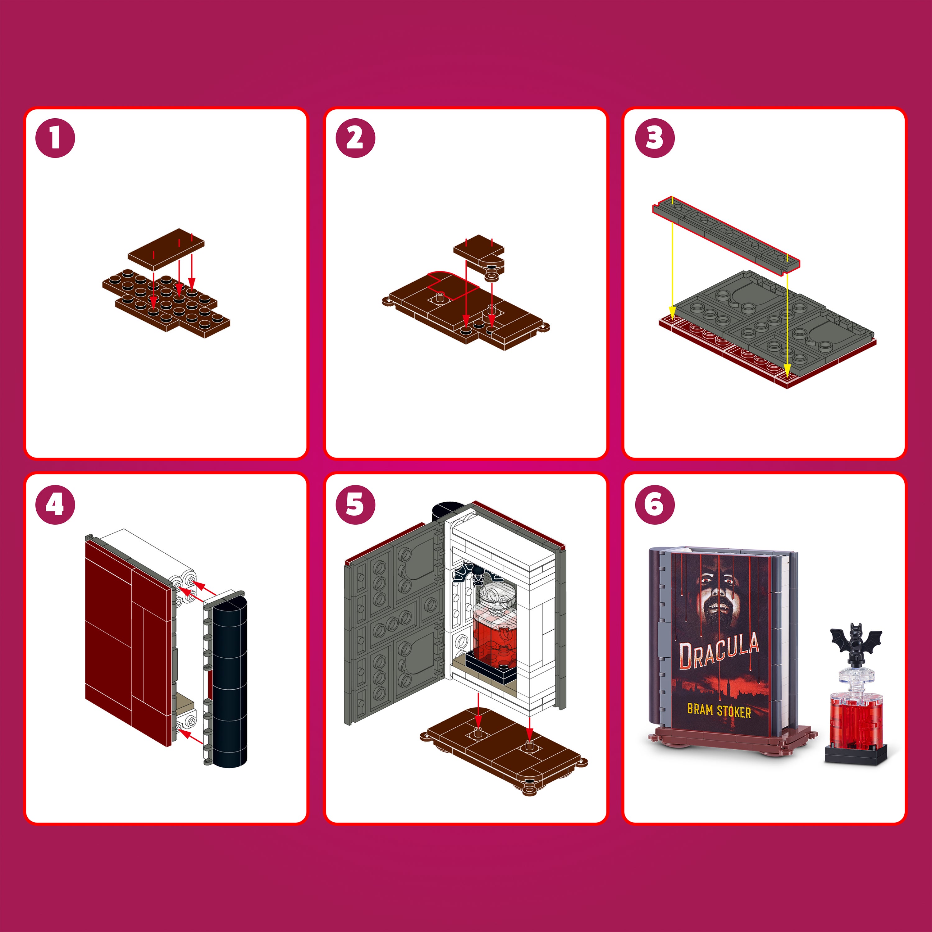 MAX Build more Premium Bricks Books Collection - Dracula